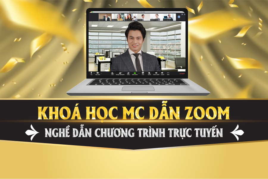 Khóa học" MC Zoom - Điều hành sự kiện trực tuyến Online